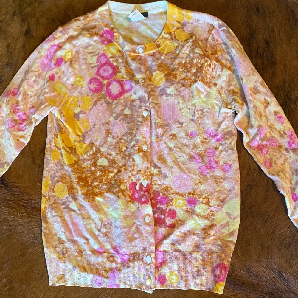 J Crew Colorful Sweater